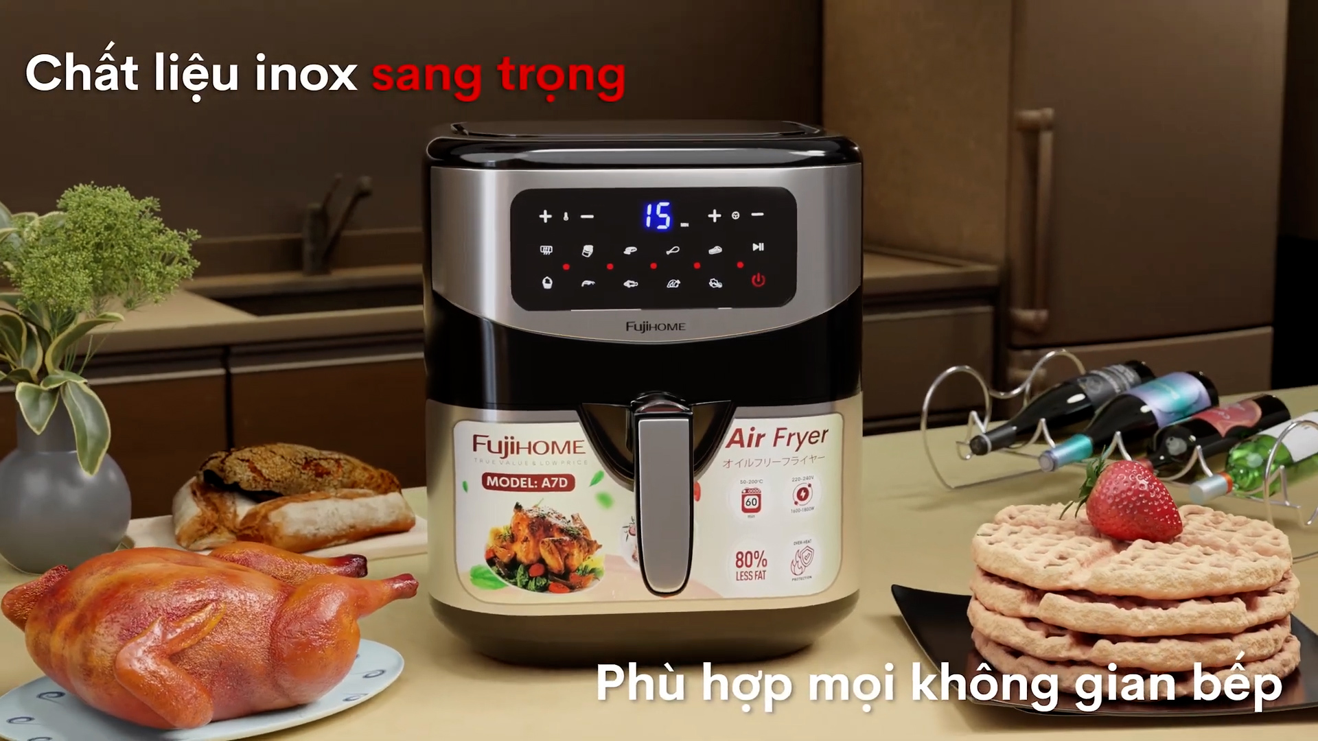 TVC Nồi chiên không dầu